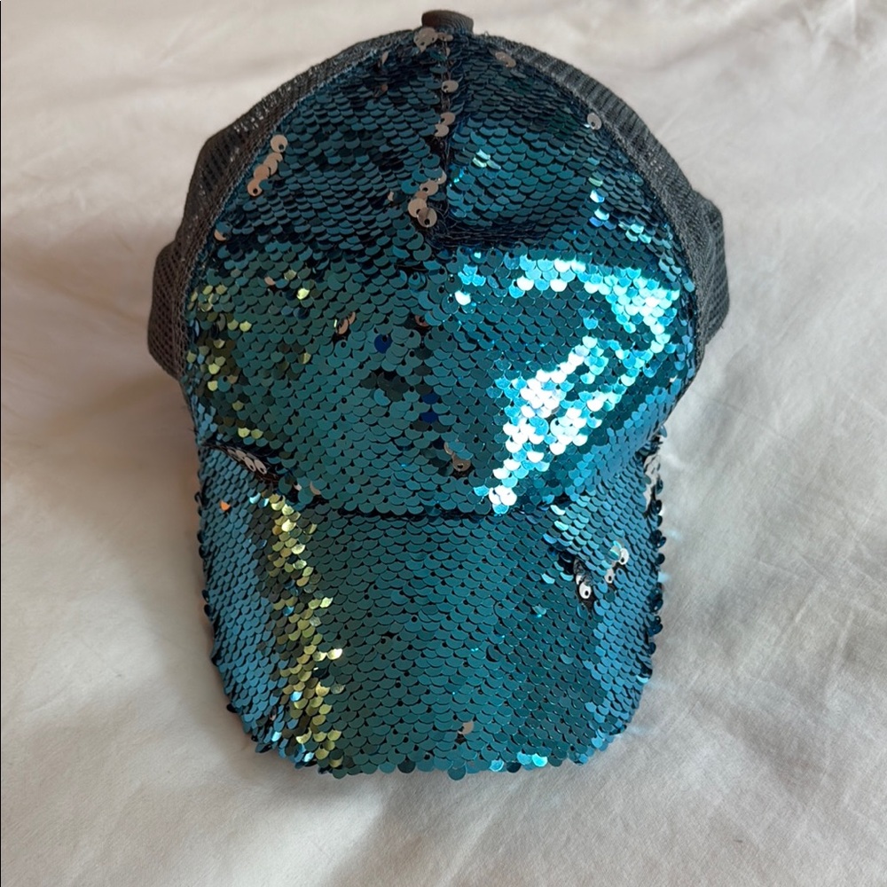 CC Sequin Baseball Cap